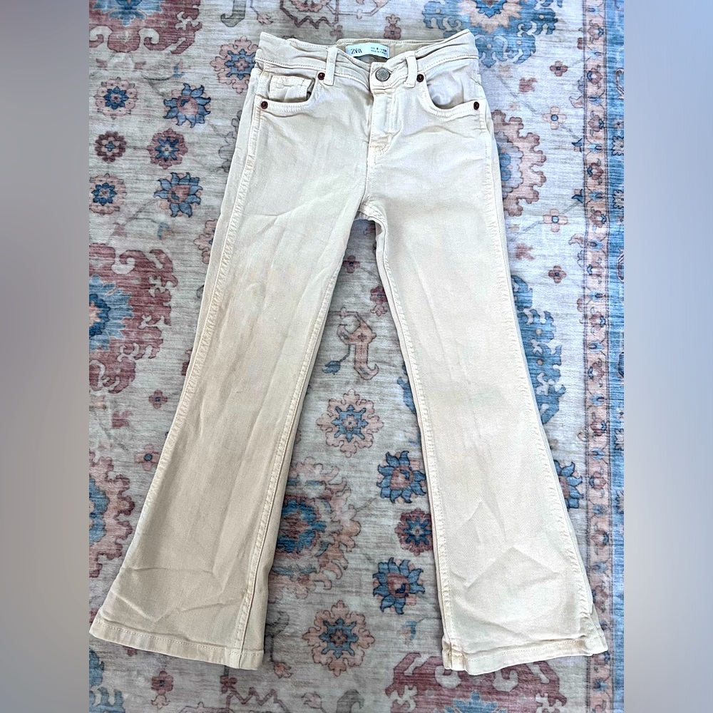 Zara girls flair jeans